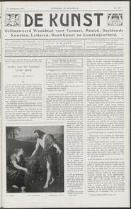 De kunst; geïllustreerd weekblad voor tooneel, muziek, beeldende kunsten, letteren, bouwkunst en nĳverheid jrg 2, 1909, no 135, 27-08-1910 in 