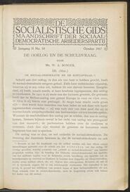 De socialistische gids; maandschrift der Sociaal-Democratische Arbeiderspartij jrg 2, 1917, no 10