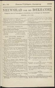 Nieuwsblad voor den boekhandel jrg 56, 1889, no 52, 02-07-1889 in 