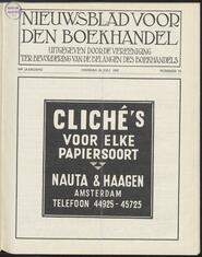 Nieuwsblad voor den boekhandel jrg 99, 1932, no 59, 26-07-1932 in 