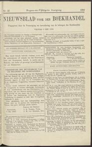 Nieuwsblad voor den boekhandel jrg 59, 1892, no 37, 06-05-1892 in 