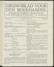 Nieuwsblad voor den boekhandel jrg 101, 1934, no 20, 09-03-1934 in 