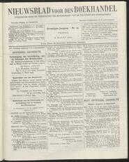 Nieuwsblad voor den boekhandel jrg 70, 1903, no 25, 27-03-1903 in 