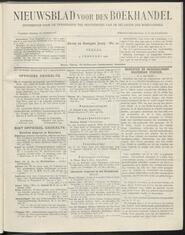 Nieuwsblad voor den boekhandel jrg 67, 1900, no 12, 09-02-1900 in 