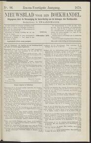 Nieuwsblad voor den boekhandel jrg 46, 1879, no 96, 02-12-1879 in 