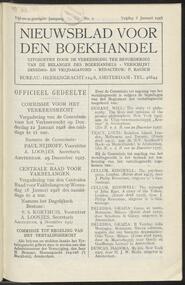 Nieuwsblad voor den boekhandel jrg 95, 1928, no 2, 06-01-1928 in 