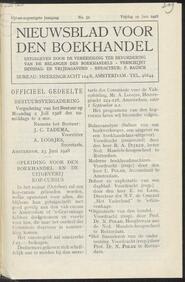 Nieuwsblad voor den boekhandel jrg 95, 1928, no 52, 29-06-1928 in 
