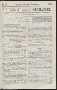 Nieuwsblad voor den boekhandel jrg 42, 1875, no 56, 16-07-1875 in 