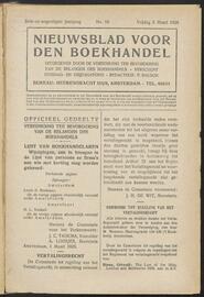 Nieuwsblad voor den boekhandel jrg 93, 1926, no 18, 05-03-1926 in 