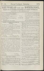 Nieuwsblad voor den boekhandel jrg 46, 1879, no 59, 25-07-1879 in 