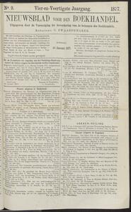 Nieuwsblad voor den boekhandel jrg 44, 1877, no 9, 30-01-1877 in 
