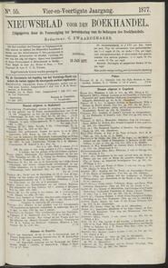 Nieuwsblad voor den boekhandel jrg 44, 1877, no 55, 10-07-1877 in 