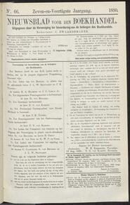 Nieuwsblad voor den boekhandel jrg 47, 1880, no 66, 17-08-1880 in 