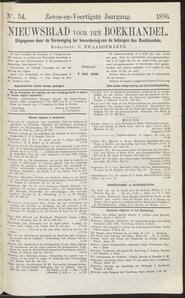 Nieuwsblad voor den boekhandel jrg 47, 1880, no 54, 06-07-1880 in 