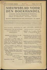 Nieuwsblad voor den boekhandel jrg 87, 1920, no 57, 16-07-1920 in 