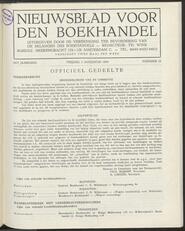 Nieuwsblad voor den boekhandel jrg 101, 1934, no 62, 03-08-1934 in 