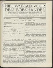 Nieuwsblad voor den boekhandel jrg 100, 1933, no 72, 26-09-1933 in 