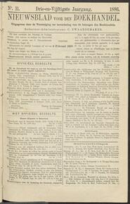 Nieuwsblad voor den boekhandel jrg 53, 1886, no 11, 05-02-1886 in 