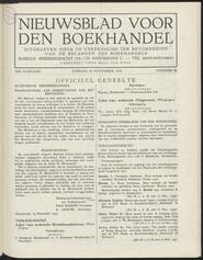 Nieuwsblad voor den boekhandel jrg 100, 1933, no 90, 28-11-1933 in 