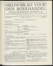 Nieuwsblad voor den boekhandel jrg 101, 1934, no 52, 29-06-1934 in 