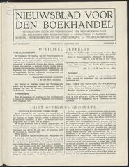 Nieuwsblad voor den boekhandel jrg 100, 1933, no 9, 31-01-1933 in 