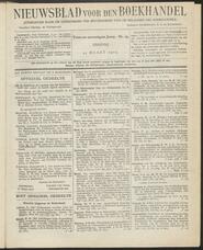 Nieuwsblad voor den boekhandel jrg 72, 1905, no 23, 21-03-1905 in 