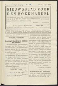 Nieuwsblad voor den boekhandel jrg 79, 1912, no 45, 04-06-1912 in 