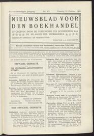 Nieuwsblad voor den boekhandel jrg 74, 1907, no 83, 15-10-1907 in 