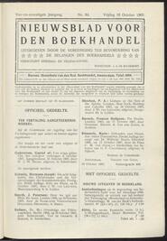 Nieuwsblad voor den boekhandel jrg 74, 1907, no 84, 18-10-1907 in 