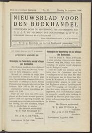 Nieuwsblad voor den boekhandel jrg 73, 1906, no 65, 14-08-1906 in 