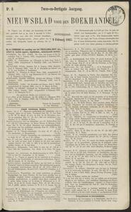 Nieuwsblad voor den boekhandel jrg 32, 1865, no 6, 09-02-1865 in 