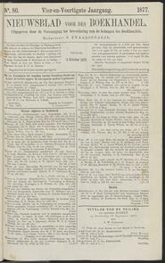 Nieuwsblad voor den boekhandel jrg 44, 1877, no 80, 05-10-1877 in 