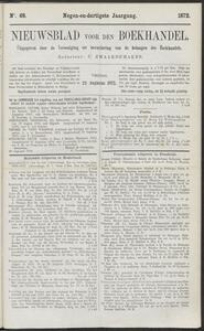 Nieuwsblad voor den boekhandel jrg 39, 1872, no 68, 23-08-1872 in 