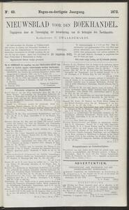 Nieuwsblad voor den boekhandel jrg 39, 1872, no 65, 13-08-1872 in 