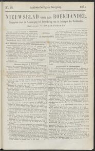 Nieuwsblad voor den boekhandel jrg 38, 1871, no 68, 25-08-1871 in 
