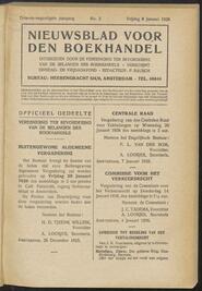 Nieuwsblad voor den boekhandel jrg 93, 1926, no 2, 08-01-1926 in 