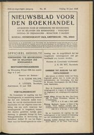Nieuwsblad voor den boekhandel jrg 93, 1926, no 48, 18-06-1926 in 