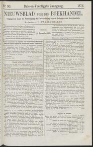 Nieuwsblad voor den boekhandel jrg 43, 1876, no 90, 10-11-1876 in 