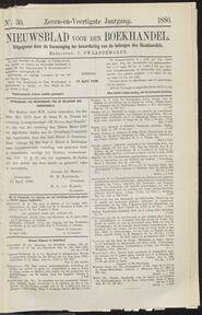 Nieuwsblad voor den boekhandel jrg 47, 1880, no 30, 13-04-1880 in 