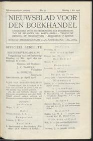 Nieuwsblad voor den boekhandel jrg 95, 1928, no 35, 01-05-1928 in 