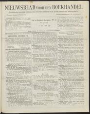 Nieuwsblad voor den boekhandel jrg 65, 1898, no 20, 11-03-1898 in 