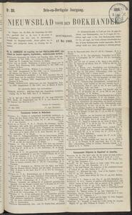 Nieuwsblad voor den boekhandel jrg 33, 1866, no 20, 17-05-1866 in 