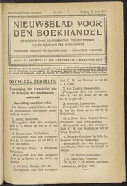 Nieuwsblad voor den boekhandel jrg 84, 1917, no 50, 22-06-1917 in 