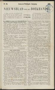 Nieuwsblad voor den boekhandel jrg 27, 1860, no 24, 14-06-1860 in 