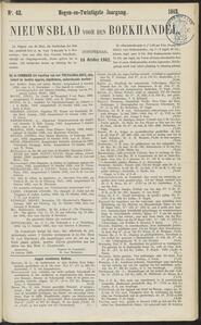 Nieuwsblad voor den boekhandel jrg 29, 1862, no 42, 16-10-1862 in 