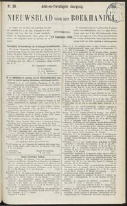 Nieuwsblad voor den boekhandel jrg 28, 1861, no 38, 19-09-1861 in 
