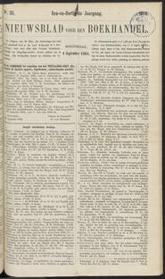 Nieuwsblad voor den boekhandel jrg 31, 1864, no 35, 01-09-1864 in 
