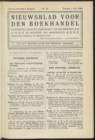 Nieuwsblad voor den boekhandel jrg 73, 1906, no 35, 01-05-1906 in 