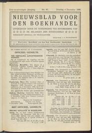 Nieuwsblad voor den boekhandel jrg 73, 1906, no 97, 04-12-1906 in 