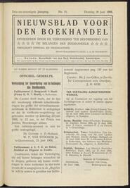 Nieuwsblad voor den boekhandel jrg 73, 1906, no 51, 26-06-1906 in 